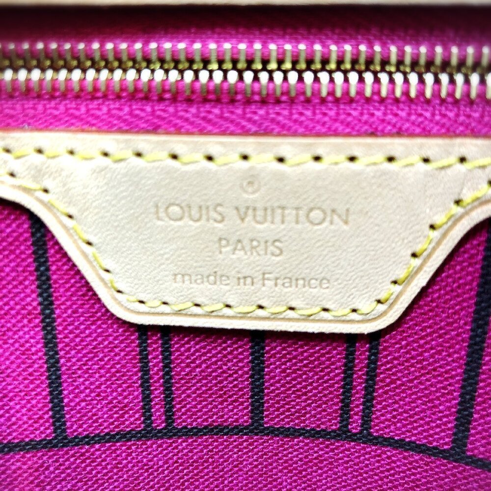 Louis Vuitton Neverfull Monogram Cerise Red Tote Bag - Picture 8 of 10